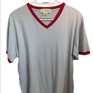 Mens large J Crew V-neck T-shirt.